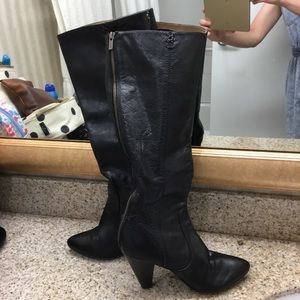 Frye Regina Zip Boot Black 8
